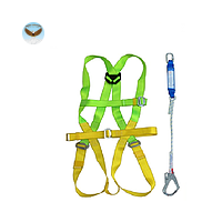 Dây an toàn toàn thân và dây treo giảm sóc 1 móc thép ADELA H4501+EW31